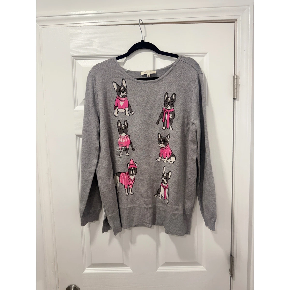 French Bulldog Sweater In Women's Sweaters for sale | eBay