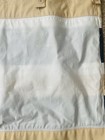 Lot of 5 NAUTICA Button Tab Valance Curtain Khaki Navy Stripe 41”x 17” — photo 5