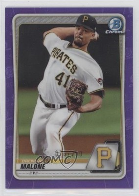 2020 Bowman Chrome Prospects Purple Refractor /250 Brennan Malone #BCP-200 00ht