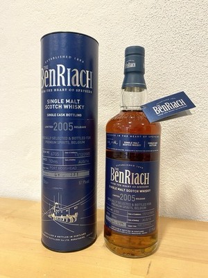 Benriach 2005 10 Jahre Port Hogshead 57,9%, Single Cask Originalabfüllung