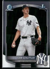 Cam Schlittler 2025 Bowman Chrome BCP-166 1st Yankees