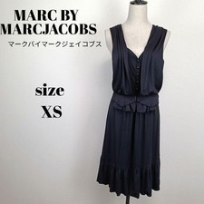 Unused MARC BY MARCJACOBS Sleeveless Rayon Stretch Dress Black XS MJ1225262