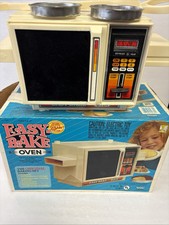 Vintage Kenner 1988 25th Anniversary Easy Bake Oven Original Box, Pans Arm