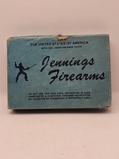 Vintage Jennings Firearms J22 Empty Box Only For Semi-auto Pistol With Manual