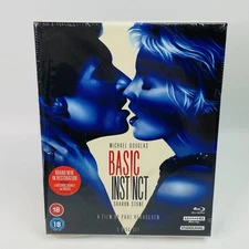 Basic Instinct (1992, 4K Ultra HD DVD Box Set) Art Cards Booklet & Poster! NEW!