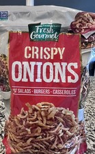 Fresh Gourmet Crispy Onions 24 Oz EXP 10/2026