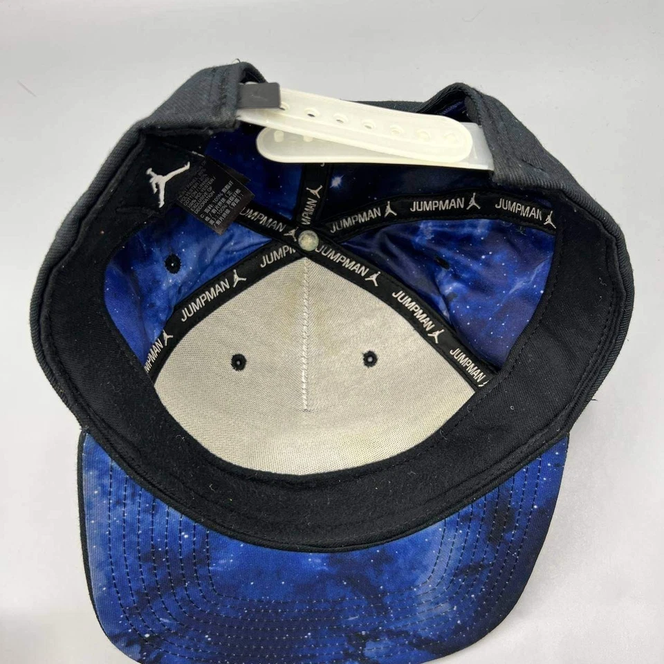 Gorra Air Jordan para hombre negra Space Jam That's All Folks Jumpman gorra trasera a presión Foto 2 de 4