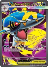 Mega Sharpedo ex PFL - 113/094 Phantasmal Flames NM - Ultra Rare