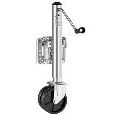  VEVOR Trailer Jack with Wheel,2000 lbs Load Capacity,Heavy Duty Swivel Boat Tra