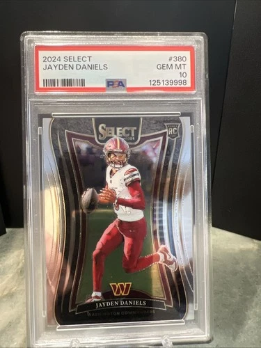 🔥👀2024 Select Jayden Daniels PSA 10 👀🔥