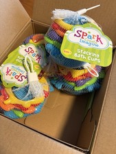 Spark Stackable Bath Cups Case of 4