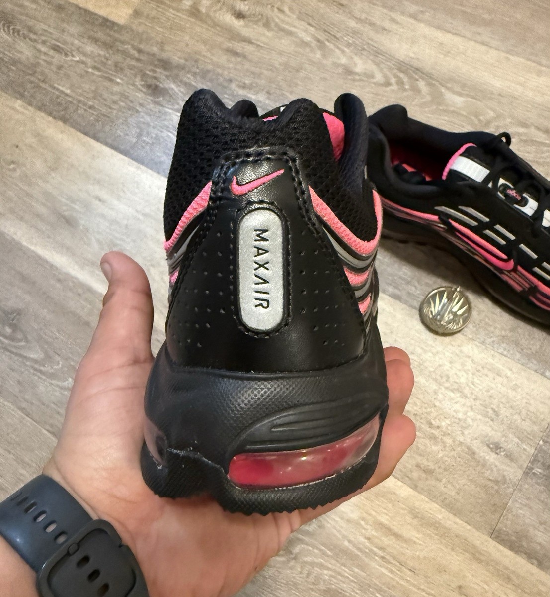 Nike Air Max TL 2.5 'Black Hyper Pink' Metallic Silver FZ4110-009