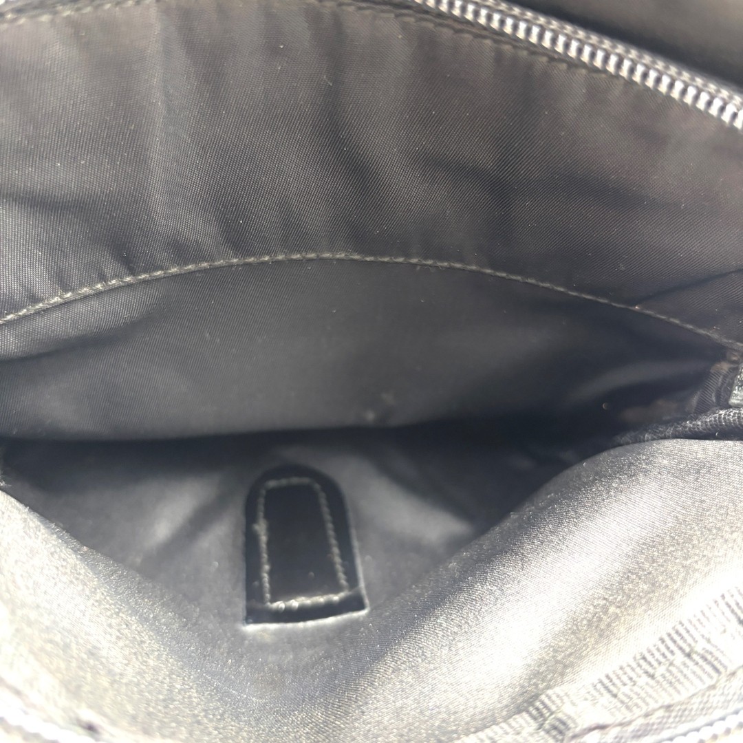 Authentic PRADA Shoulder Bag Triangular Logo Plat… - image 9