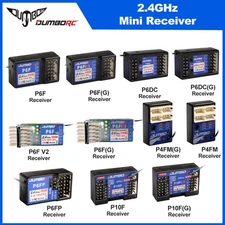 DUMBORC 2.4G P6F P6F(G) P6DC P6DC(G) 6CH Receiver for X4 X5 X6 X6P Transmitter