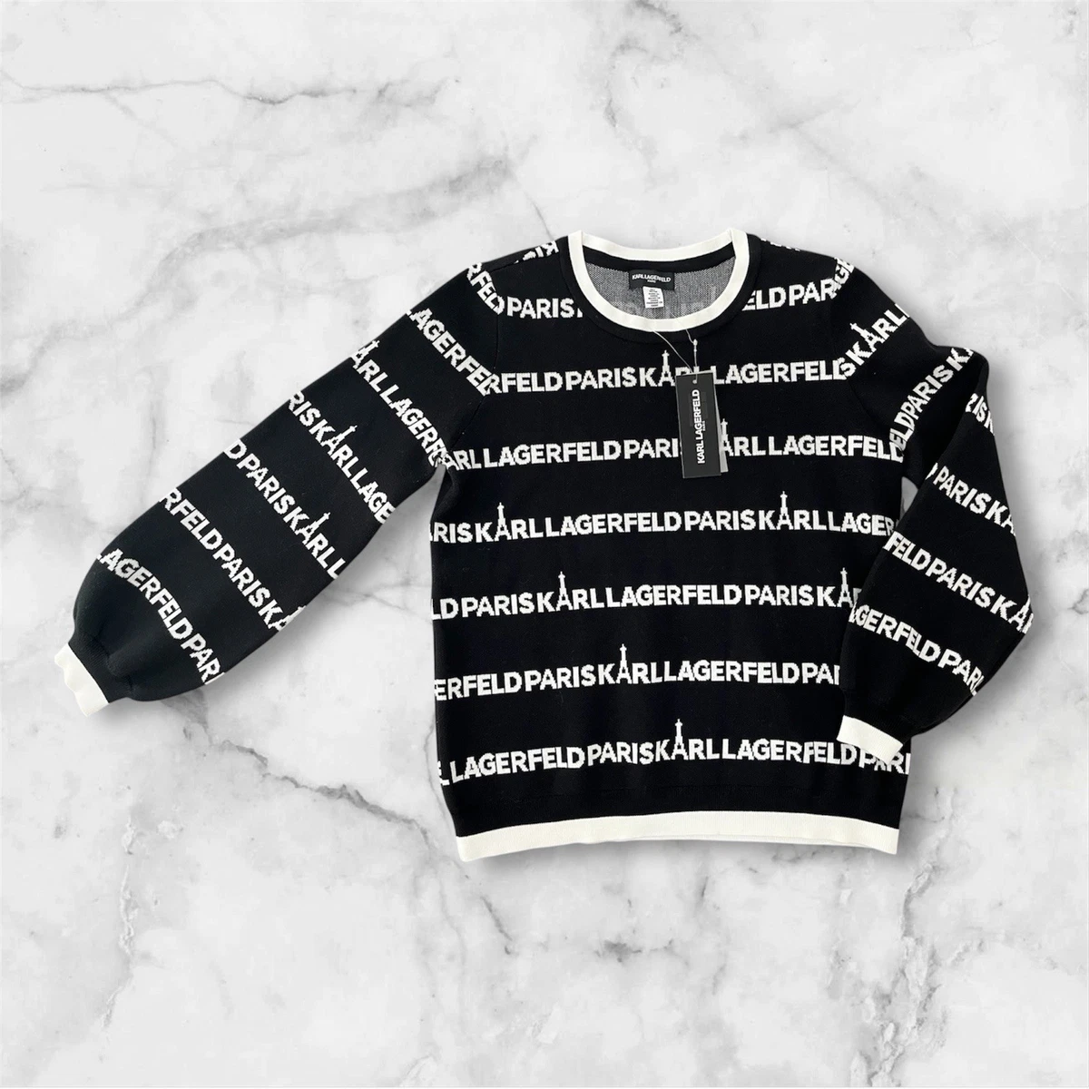 Karl Lagerfeld Black Regular Size Sweaters for Women for sale | eBay