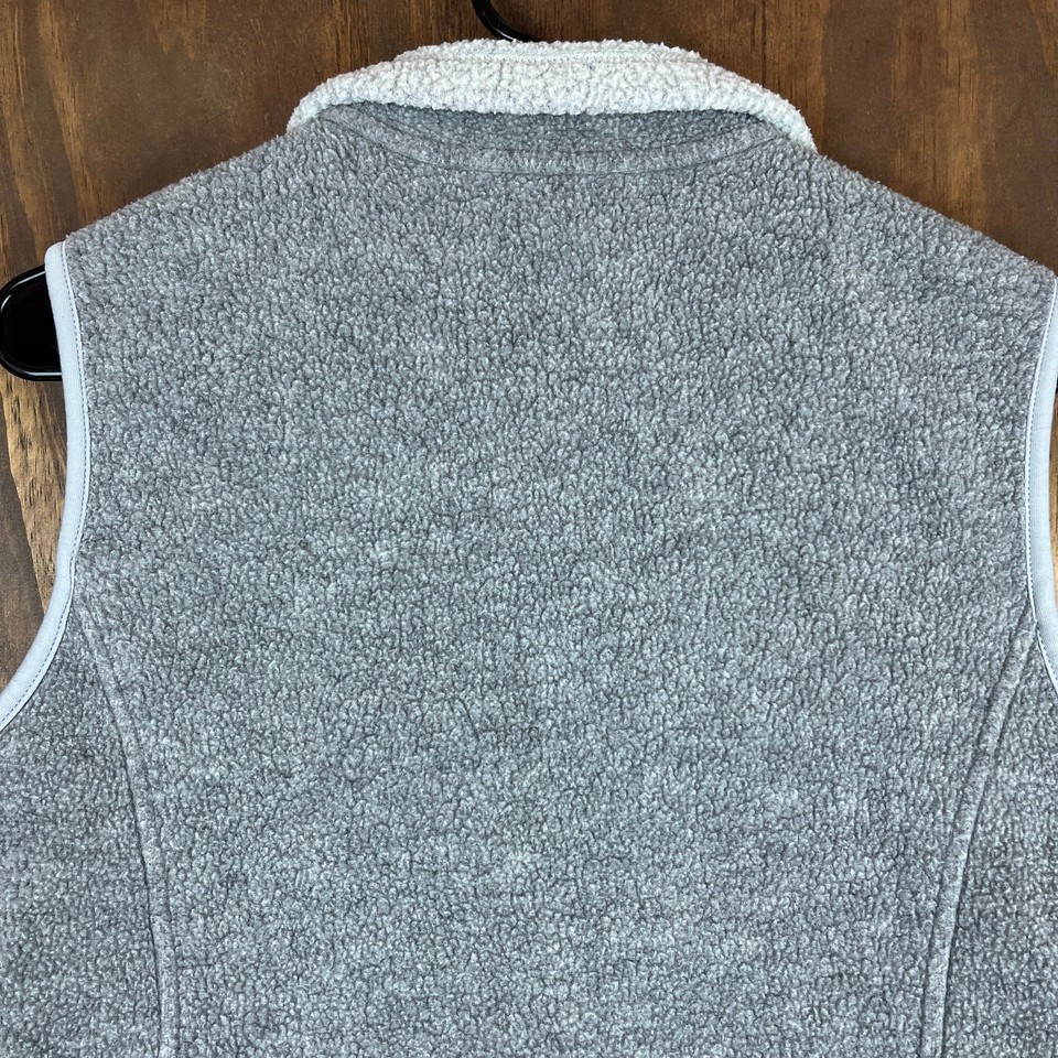 Gilet Polaire Femme Eddie Bauer Polartec M Lavande - Poches Zippées - Vintage