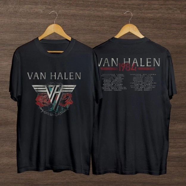 Preços baixos em Camiseta Van Halen 1984 | eBay