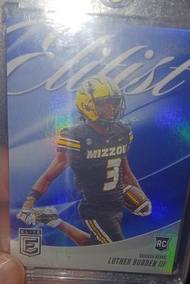 2025 Panini Donruss Elite - Rookie Elitist Luther Burden #1 Blue /75 (RC)