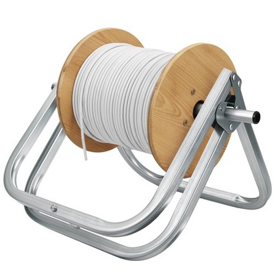 Foldable Single Axle Cable Caddy for Spool, Heavy Duty Steel Cable Caddy 15 x...