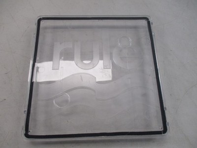 RULE SHOWER DRAIN BOX SNAP-LOCK LID ONLY CLEAR 98B-ENA4A MARINE BOAT