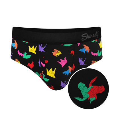 Shinesty ''The Fold Fashioned'' Origami Ball Hammock  Pouch Underwear Briefs