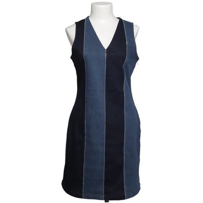 Liu Jo, Jeanskleid, Größe: 44, Blau/Schwarz, Baumwolle/Elasthan/Polyester #P0X