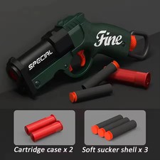 Mini S686 Soft Bullet Launcher Toy Gun Foam Blaster Airsoft for Kids Play