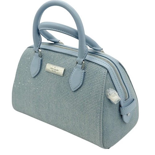 RETAIL $379 Kate Spade Madison Studded Denim Small Dolly Duffle*NWT - Picture 4 of 14