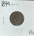 1894 INDIAN HEAD CENT  ~ VERY GOOD ~ NICE COIN ~