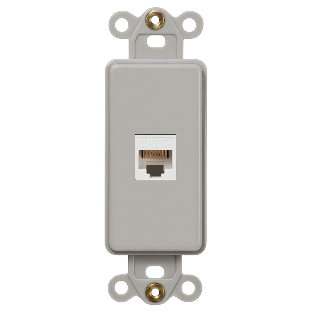 Wallplate Decora Toggle Outlet Rocker