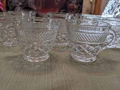 Anchor Hocking 18 Piece Wexford Punch Bowl Set Service for 8 w