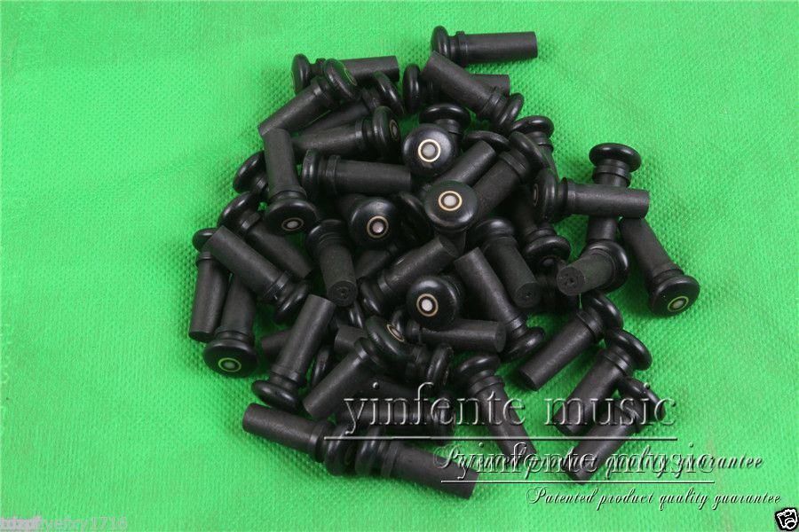 30pcs High quality new Excellent ebony violin end parts Special Campaign Violin pin button 4