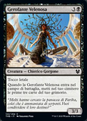 MTG 4x VENOMOUS HIEROPHANT EXC - GIFTIGER GEROFANT - THB - MAGIC