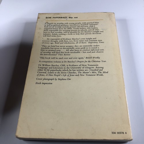 Epilogues and Prayers by William Barclay Paperback Religion Bible Worship Book - Picture 12 of 12