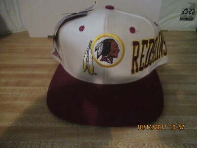 vintage washington redskins apex one snapback cap new w tags super rare