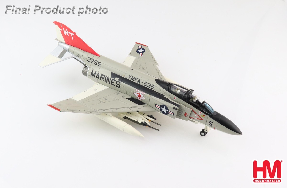 Hobby Master 1/72 HA19037 F-4J Phantom II USMC VMFA-232 Red Devils