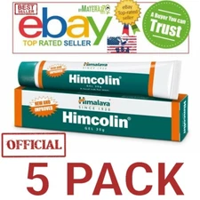 HIMCOLIN Gel 5 Pack USA Official HERBALS MEN'S HEALTHS 150gm