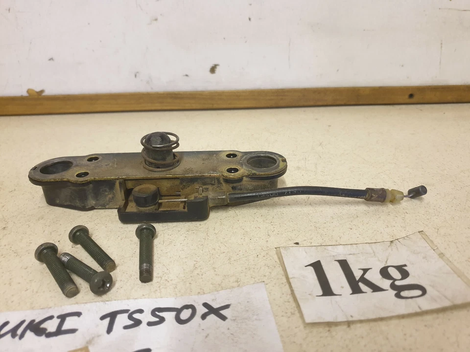 TS50X genuino bloqueo y cable de asiento 1984 a 2003 clásico TS50X Foto 2 de 4