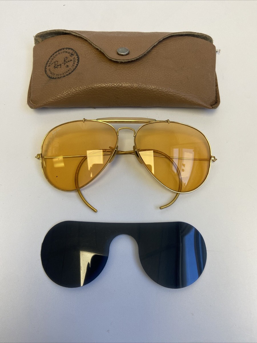 【BAUSCH＆LOMB Ray-Ban】ビンテージ OUTDOORSMAN Vintage RAY-BAN Bausch Lomb B&L USA OUTDOORSMAN Aviator Sunglasses