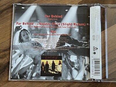 CANDLEBOX Far Behind OOP 1994 GERMANY CD single 2 live tracks | eBay