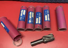 New ListingLot of 6 Tico 1-1/4" 6 Flute Hs End Mills New Old Stock Bridgeport Mill