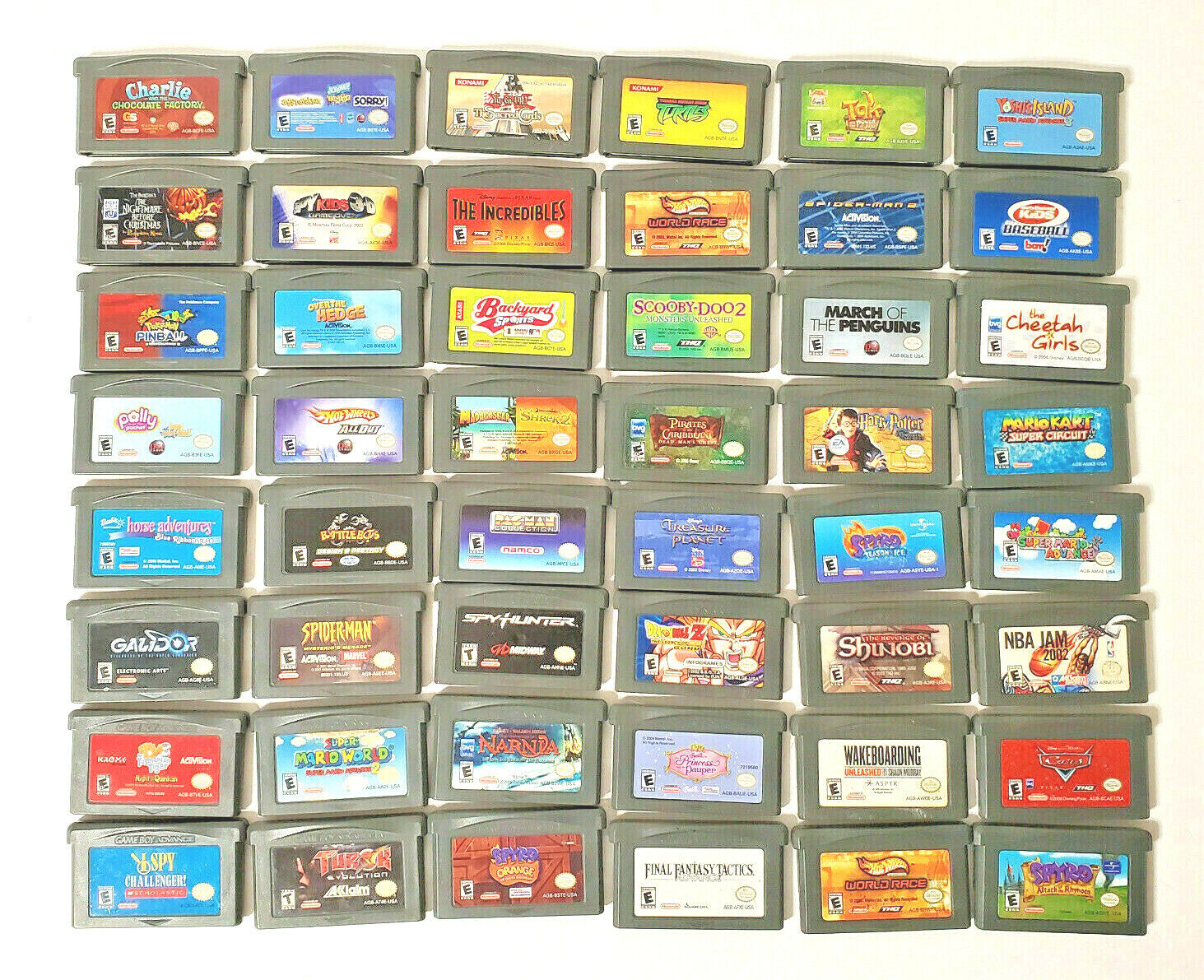 Authentic Advance Games GBA SP Titles - Pick What You | eBay