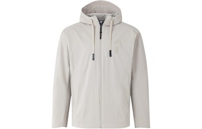 Wuji Warm Woven Jacket With Monochrome Logo - IX4289