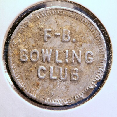 UNLISTED maverick trade token - F-B. Bowling Club, Good For 5 In ...