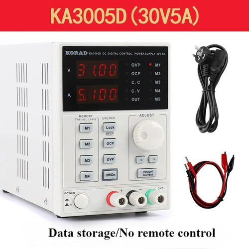 220V High Precision Adjustable Digital DC Regulated Power Supply 30V/5A KA3005D - Picture 16 of 17