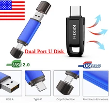 32GB 64GB 128GB USB 2.0 USB 3.0 32GB Dual Drive Flash Drive Pen Drive Drives Lot