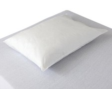 Medline NON32300 Disposable Multi-Layer Pillowcases, 20" x 29", White 100pc