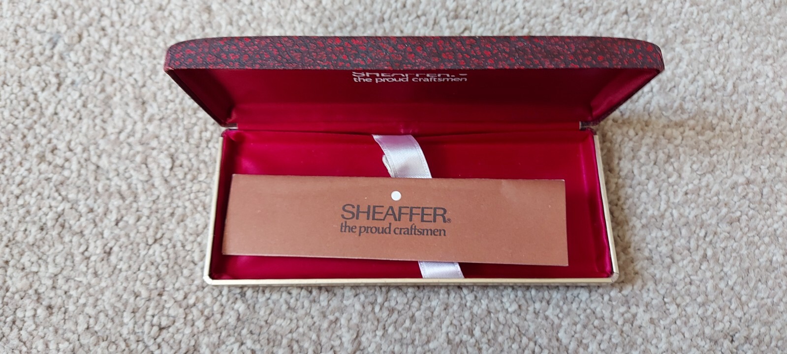 VINTAGE COLLECTABLE SHEAFFER FOUNTAIN PEN BOX FOR 13 PENS eBay