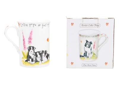 Leonardo Collection BORDER COLLIE Fine Bone China Tasse