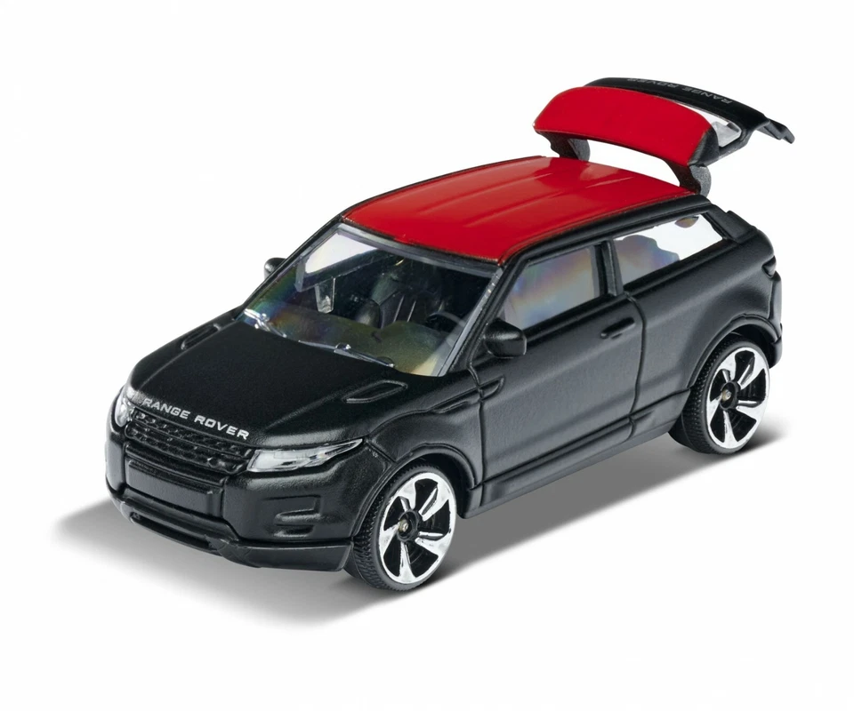 Majorette Premium Serie Range Rover Evoque black metal DieCast 1/59 Blister - Image 2 of 4